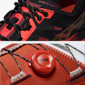 Video of digitized Altra Mont Blanc sneakers. Zooming in and out showing off USPs and unique angles.